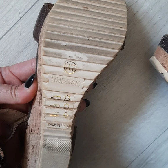 Rudsak wedge sandals 7 - Picture 2 of 5